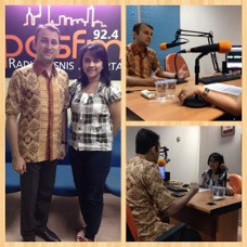 Bincang Bisnis on 92,4 Pas FM Radio Bisnis Jakarta
